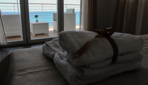 Habitación superior, vistas al mar