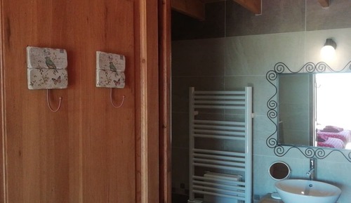 Habitación doble, baño privado (Coquelicot)