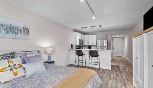 Suite, 1 cama de matrimonio, no fumadores, vistas a la piscina