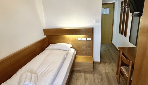 Habitación individual, vistas a la montaña