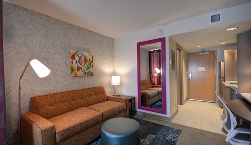 Estudio, 1 cama de matrimonio grande, accesible para personas con discapacidad (Hearing)