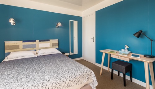 Habitación cuádruple, vistas al jardín