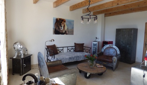 Suite, vistas a la piscina