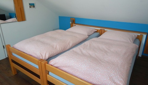 Habitación doble, baño privado