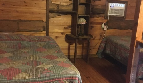 Cabaña estándar, varias camas, no fumadores, chimenea (The Green Twin Cabin)