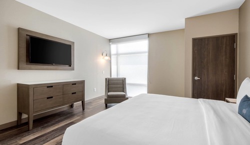 Suite, 1 cama de matrimonio grande con sofá cama, accesible para personas con discapacidad