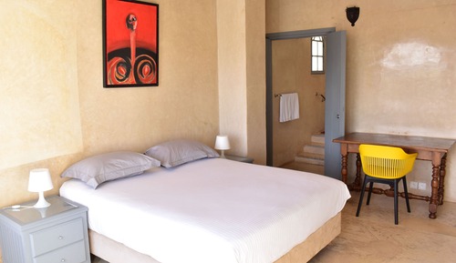 Habitación superior, vistas al río