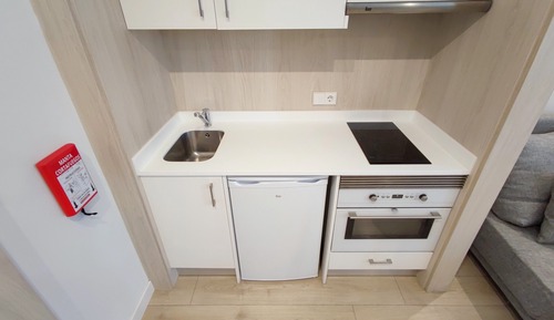 Apartamento, 1 habitación, balcón (1 adult and 2 children)