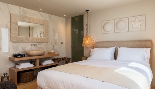 Suite superior, 1 cama de matrimonio, vistas al jardín