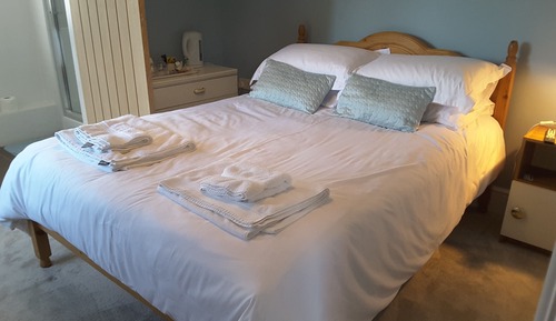 Habitación estándar doble, baño privado, vistas al jardín