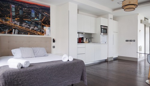 Suite estudio Deluxe, vistas a la ciudad