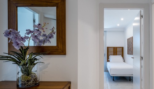 Apartamento Confort, 2 habitaciones, vistas al jardín