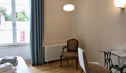 Habitación estándar doble, baño privado (Monarde-1e étage)