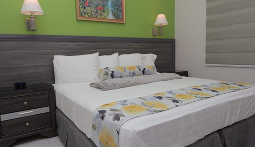 Suite estudio ejecutiva, 1 cama de matrimonio grande, cocina