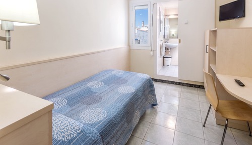 Habitación individual, baño privado