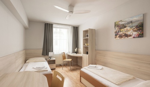 Habitación con 2 camas individuales