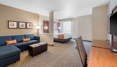 Suite, 1 cama de matrimonio grande con sofá cama, no fumadores, bañera de hidromasaje