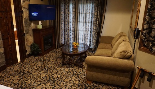 Habitación de lujo doble, 2 habitaciones, bañera de hidromasaje, vistas a la montaña