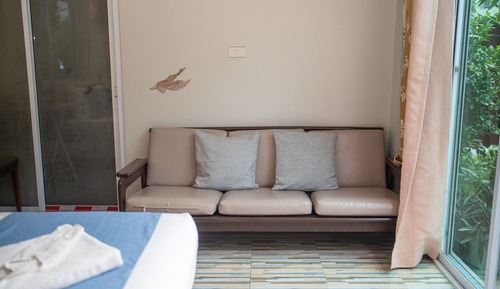 Habitación familiar, terraza