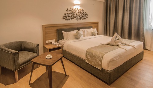 Habitación Deluxe, 1 cama doble, vistas a la ciudad