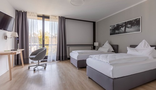 Habitación Confort con 1 cama doble o 2 individuales