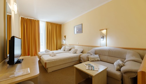 Habitación clásica con 1 cama doble o 2 individuales, balcón