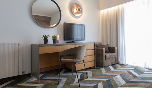 Habitación familiar, balcón