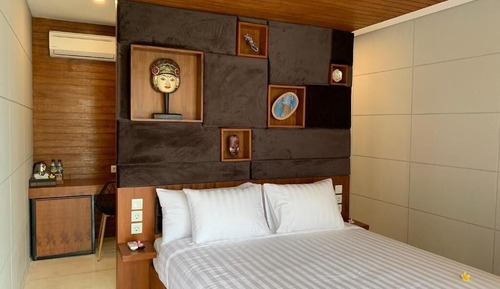 Habitación Premium doble, 1 habitación, terraza, vistas a la piscina