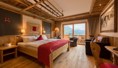 Habitación doble, balcón (DZ Sued "Almblick")
