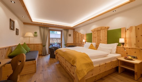 Habitación doble, terraza (DZ Sued "Almwiesenzimmer")