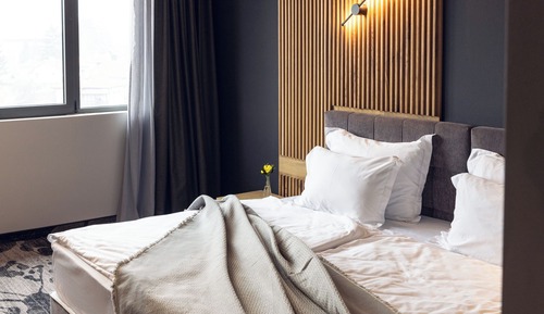 Suite Deluxe, 1 cama de matrimonio grande con sofá cama, vistas a la ciudad