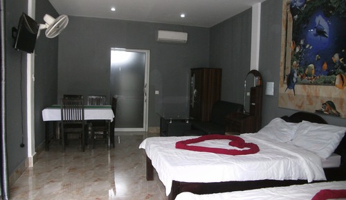 Habitación con 2 camas individuales