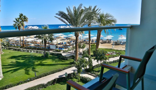 Habitación estándar con 1 cama doble o 2 individuales, vistas al mar