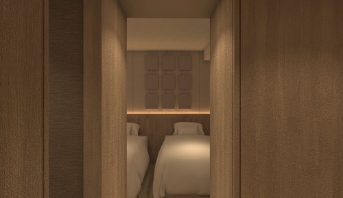 Habitación estándar con 2 camas individuales, no fumadores (With Toilet)