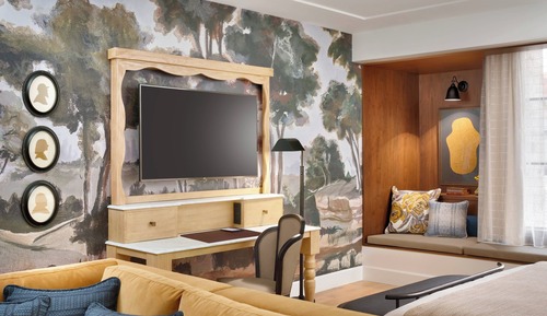 Suite, 1 cama de matrimonio grande con sofá cama