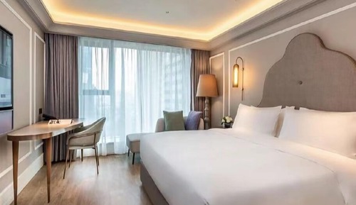 Habitación superior, 1 cama de matrimonio grande