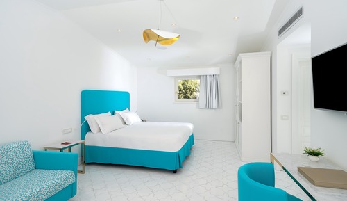 Suite junior, terraza, vistas al mar (Vasca idromassaggio (esterna)