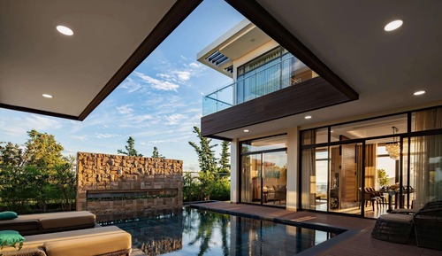 Villa, 4 habitaciones, vistas al campo de golf (Duplex, Pool)