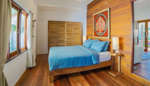 Villa Deluxe, varias camas, vistas al mar, en la zona del jardín