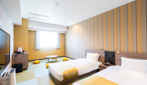 Habitación Deluxe con 2 camas individuales, no fumadores (Japanese, for 2 people)