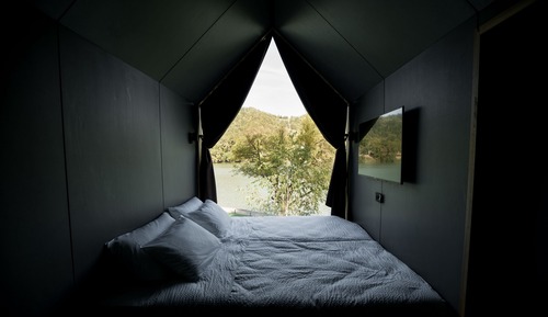 Casa exclusiva en un árbol, vistas al río