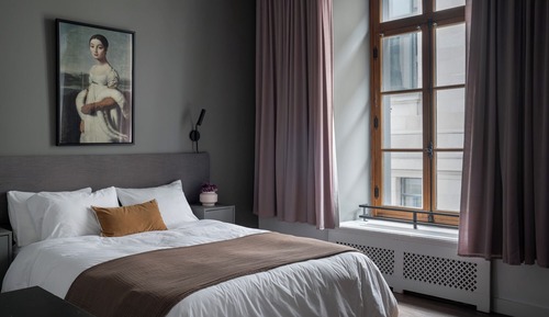 Estudio Deluxe, 1 cama de matrimonio con sofá cama (203)