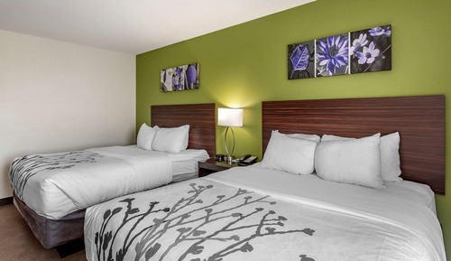 Habitación, 2 camas de matrimonio, accesible para personas con discapacidad, no fumadores