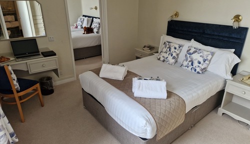 Habitación familiar, vistas al mar