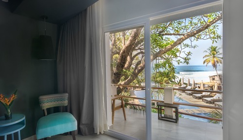 Habitación individual Deluxe, 1 cama de matrimonio grande, vistas al mar