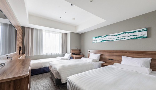 Habitación Deluxe con 2 camas individuales, en esquina