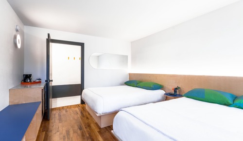 Habitación, 2 camas de matrimonio