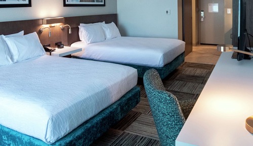 Habitación, 2 camas de matrimonio, no fumadores