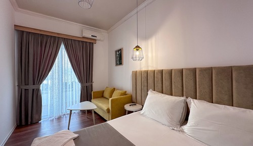 Habitación doble, balcón, vistas al mar