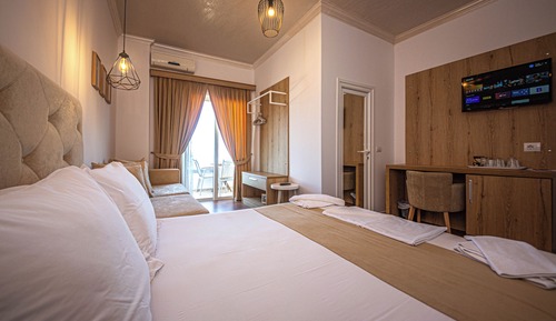 Habitación doble superior, balcón